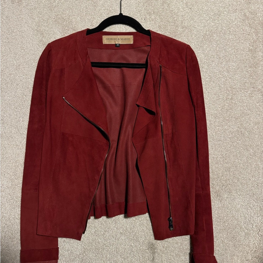 GEORGIO & MARIO leather jacket